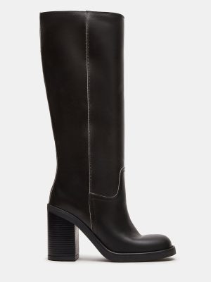 WESTLEY BLACK LEATHER