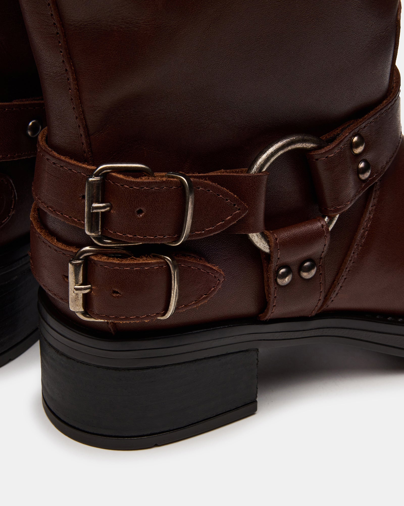 ASTOR BROWN LEATHER WIDE CALF - Image 3