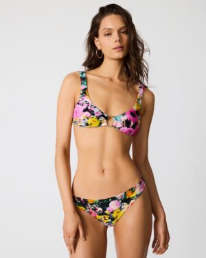 Dazey Fields Multi Bikini Top