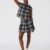 BROWN PLAID