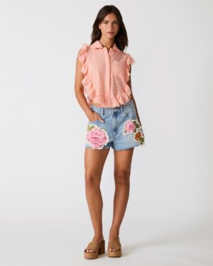 Adeline Top Apricot Gelato