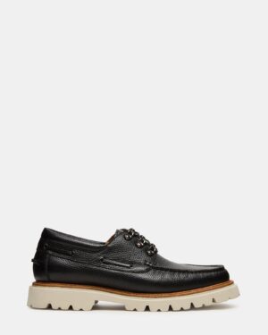 Victor Black Leather
