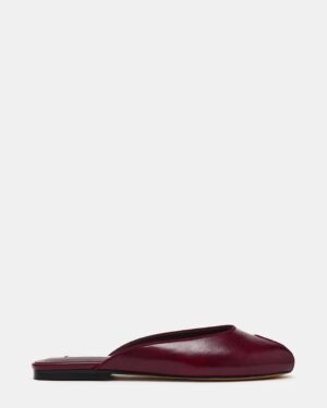 Bloss Burgundy Leather