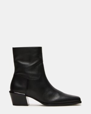 Daney Black Leather