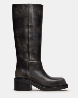 Davos Black Distressed