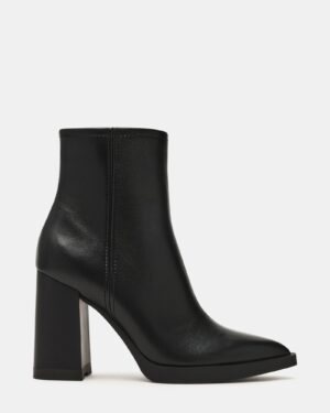 Harden Black Leather