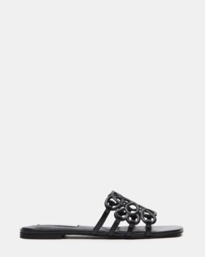 Lotus Black Leather