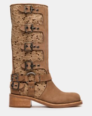 Rocky Floral Tan Nubuck