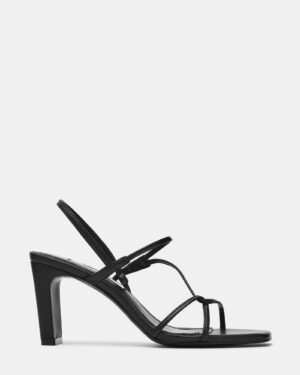 Vinetia Black Leather